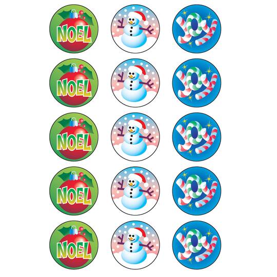 Trend Enterprises® Stinky Stickers® Christmas/Peppermint, 6 Packs of 60ct.